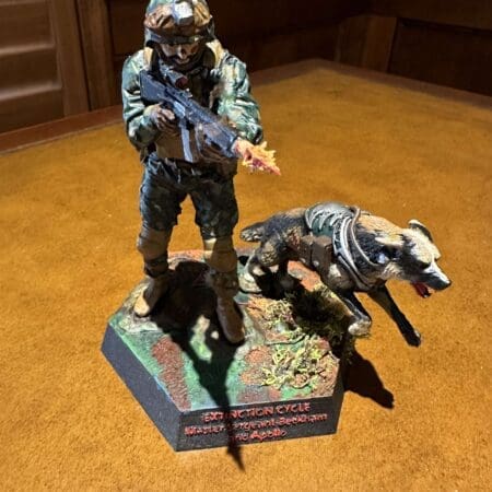 Master Sergeant Beckham and Apollo